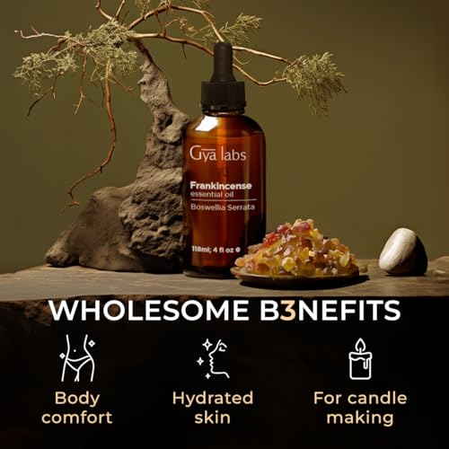 Frankincense Essential Oil for Skin, Hair & Diffuser - 4 Fl Oz