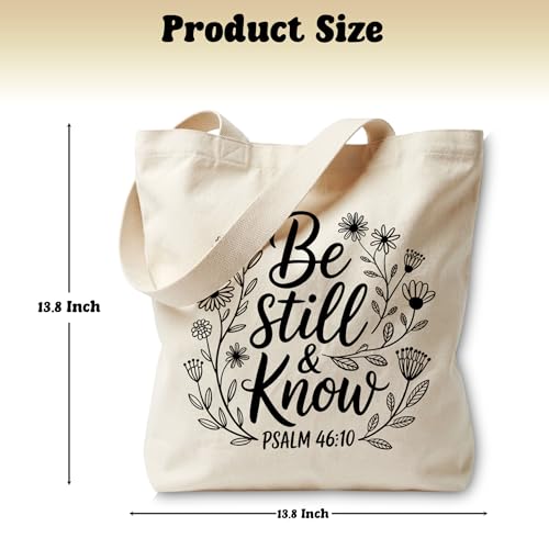 Bible Bags for Women, Christian Tote Bag, Gifts for Christian Women - color: Blue