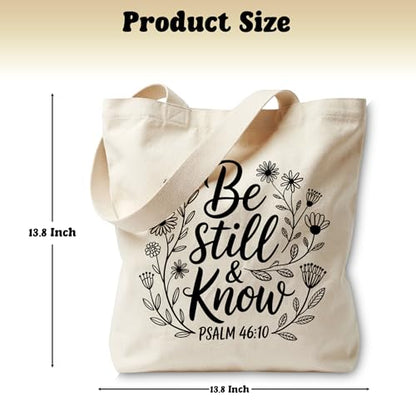 Bible Bags for Women, Christian Tote Bag, Gifts for Christian Women - color: Blue
