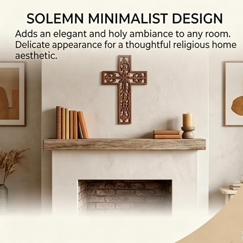 satoaols Classic Wooden Cross