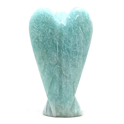 Nelson Creations 2 Inch Amazonite Guardian Angel Figurine - color: Amazonite