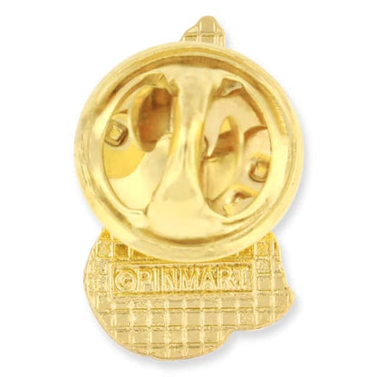 PinMart Christian Religious Lapel Pin - Cross, Faith & Church Accessories - color: Gold Praying Hands, size: 25 Pack