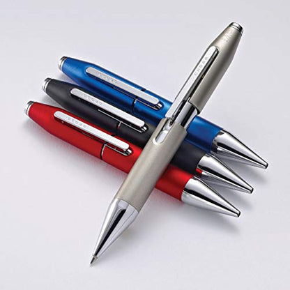 Cross X Refillable Gel Ink Rollerball Pen, Chrome Appointments, Includes Branded Retail Packaging - Crimson Red - color: Crimson Red