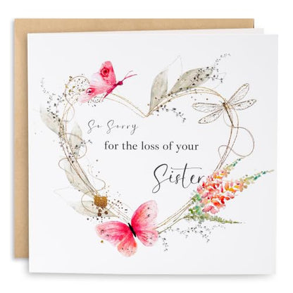 Sympathy Card for Loss of Sister - color: Loss of Sister