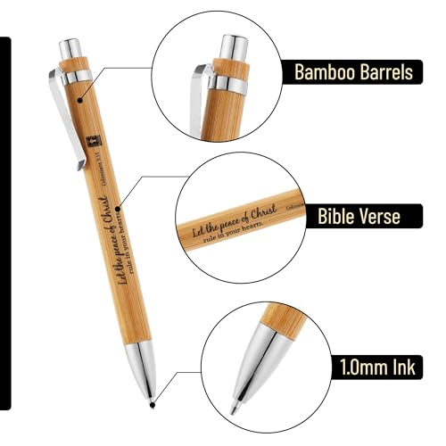 Mr. Pen- Bible Verse Pens Bulk, 50 Pack, Black Ink - size: 50 Pack