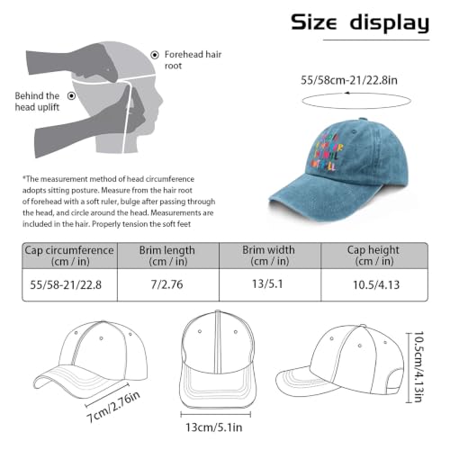 Blessed Christian Quote Faith Believe Bible Verse Inspirational Cap Meaningful Gift Women