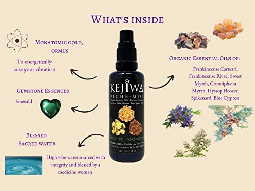 Alche-mist ANCIENT ANOINTING (Frankincense & Myrrh) Aromatherapy Spray Spiritual Tool for Third Eye Activation and Higher Consciousness 50ml