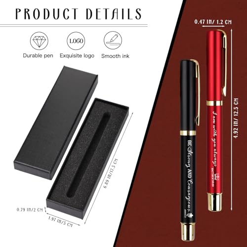 Fumete 30 Set Christian Pens Gifts Bulk with Quotes Box, Verse Sign - style: Verse Sign