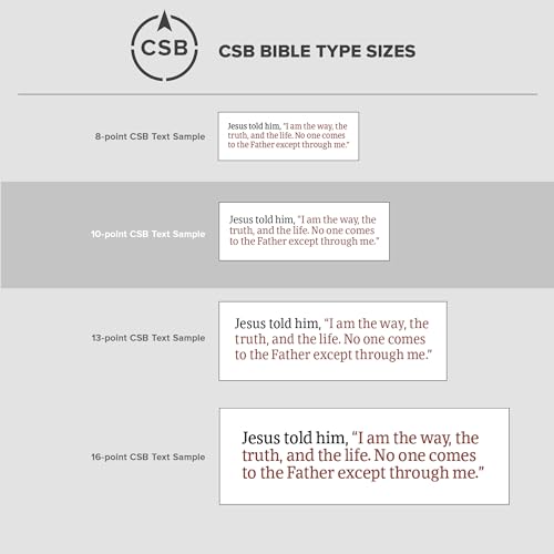 CSB Everyday Study Bible, Black LeatherTouch, Black Letter, Study Notes, Illustrations, Aricles, Easy-to-Carry, Easy-to-Read Bible Serif Type