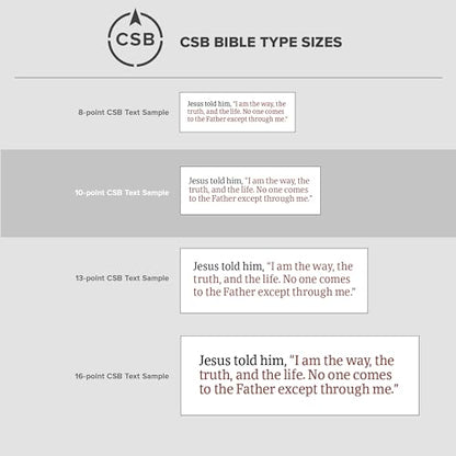 CSB Everyday Study Bible, Black LeatherTouch, Black Letter, Study Notes, Illustrations, Aricles, Easy-to-Carry, Easy-to-Read Bible Serif Type