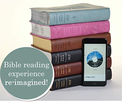 NLT Personal Size Giant Print Bible, Filament Enabled (Genuine Leather, Black, Indexed, Red Letter): Includes Free Access to the Filament Bible App ... Notes, Devotionals, Worship Music, and Video