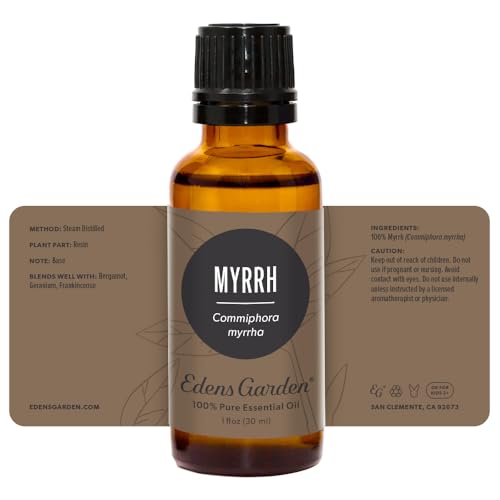 Edens Garden Myrrh Essential Oil- 100% Pure 30 ml (1 fl oz) - size: 1 Fl Oz (Pack of 1)