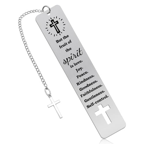 Christian Bookmark for Women Girls Boys Bible Verse Bookmark Inspirational Scripture Bookmarks Religious Bookmarks for Women Men Girls Baptism Graduation Gift Back to School Coming of Age Gifts - color: Bible Verse Metal Bookmark 03