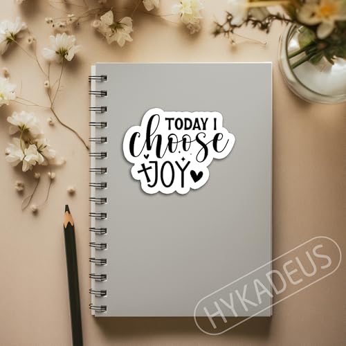 (3Pcs) Today I Choose Joy Sticker, Christian Inspirational Decal Gift - color: Today I Choose Joy
