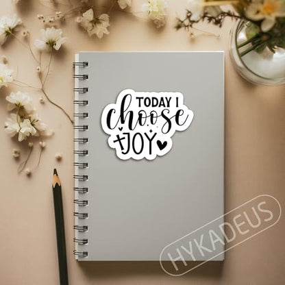 (3Pcs) Today I Choose Joy Sticker, Christian Inspirational Decal Gift - color: Today I Choose Joy