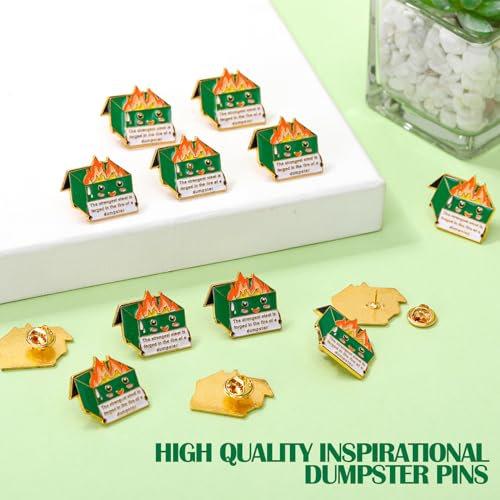 Arrowbash 27sets Dumpster Pins, Cards, Appreciation Gift, Classic Colors - color: Classic Colors