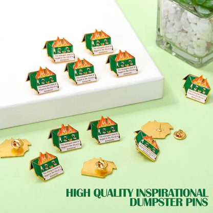 Arrowbash 27sets Dumpster Pins, Cards, Appreciation Gift, Classic Colors - color: Classic Colors