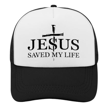 Y'Alls Need Jesus Hats Funny Cap for Grandma - color: Jesus Saved My Lifesallblack13