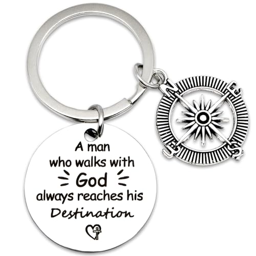Religious Baptism Gifts for Boys Christian Catholic Confirmation Gift for Men Teen Boys First Communion Christening Easter Basket Stuffers for Him Godson Baptism Catholic for Pastors Faith Church