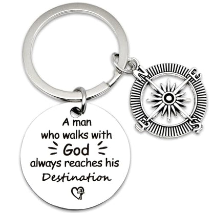 Religious Baptism Gifts for Boys Christian Catholic Confirmation Gift for Men Teen Boys First Communion Christening Easter Basket Stuffers for Him Godson Baptism Catholic for Pastors Faith Church