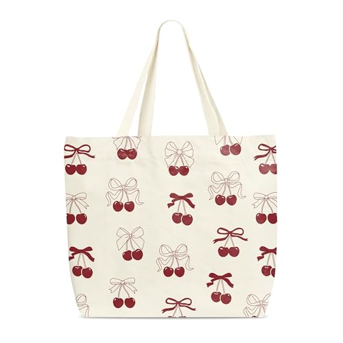 Pink Canvas Bag - style: Cherry