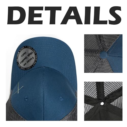 Christian Hats for Men Women,Jesus Cross Hat Christian Religious Gifts for Birthday/Christmas - color: 62.blue-01