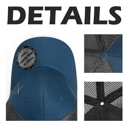Christian Hats for Men Women,Jesus Cross Hat Christian Religious Gifts for Birthday/Christmas - color: 62.blue-01