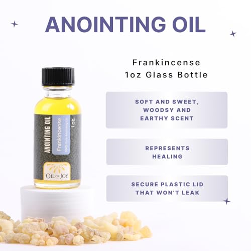Anointing Oil Frankincense 1oz Bottle Anointing Oil for Prayers and Worship Anoint Prayer Cloth with This Anointing Oil