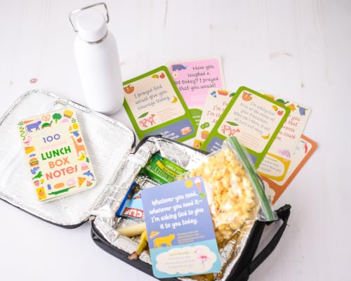 100 Pass-Along Lunch Box Notes for Kids: Prayers to Share (Shareable Messages of Encouragement with a Prayer, Scripture, and 'Just So-You-Know' Affirmations)