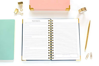 Prayer Journal for Women: An Inspirational Christian Bible Journal, Prayer Notebook & Devotional (Premium Gold Spiral-Bound Hardcover)