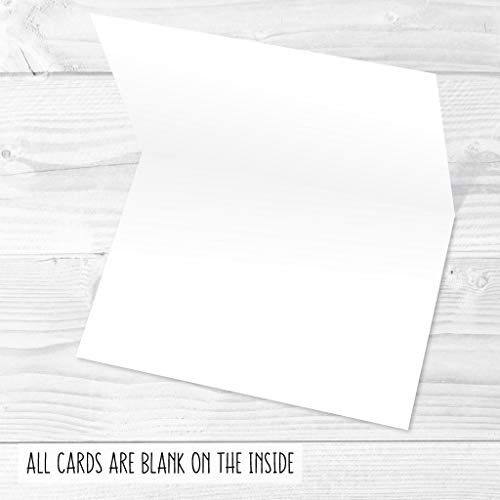 24 Bulk Thank You Cards with Envelopes Blank Cute Thank You Notes - color: Kraft White 24 pcs