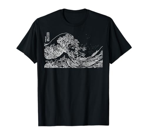 Japanese Wave Ocean Traditional Japan Men's Graphic T-Shirt