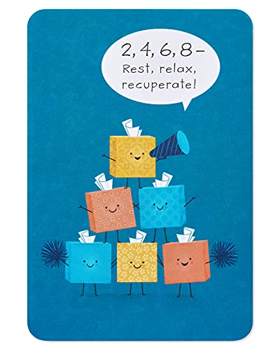 American Greetings Get Well Soon Card (Rest, Relax, Recuperate)