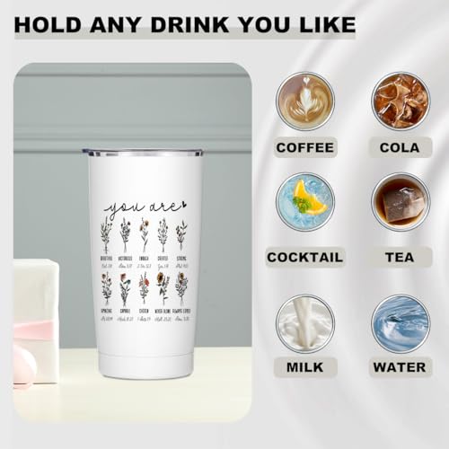 Christian Gifts for Women Faith Stainless Steel Tumbler 20oz - color: Multi 1378