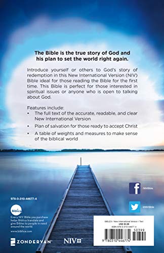 NIV, Value Outreach Bible, Paperback: (Perfect for Church Newcomers, Ministry Gifts, and Events)