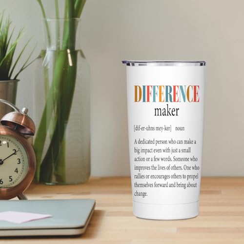 Difference Maker Definition Tumbler, Christmas Thank You Gifts for Women - color: Multi 1377