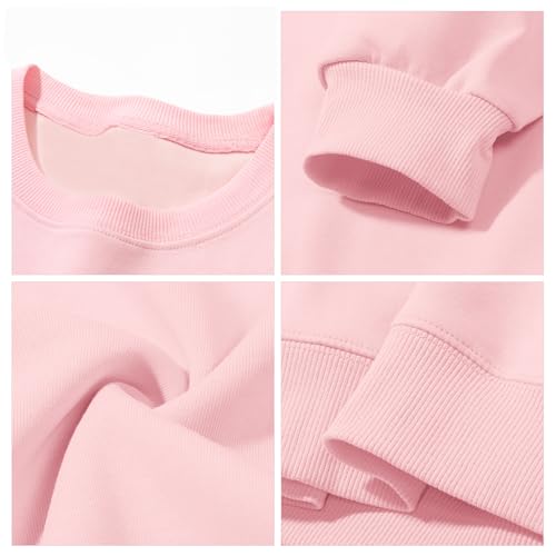 KEEVICI Women Christian Jesus Faith Sweatshirts Bible Verse Flower Floral Sweatshirt Religious God Graphic Oversized Hoodie - color: Pink, size: X-Large