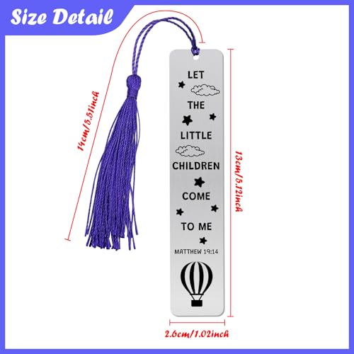 Bible Bookmarks for Kids Christian Gift for Children Bookmark with Bible Verse Quotes Religious Gift for Kids Book Markers for Reading Inspirational Motivational Christian Gifts for Students - color: Inspirational Religious Bookmark-style 4