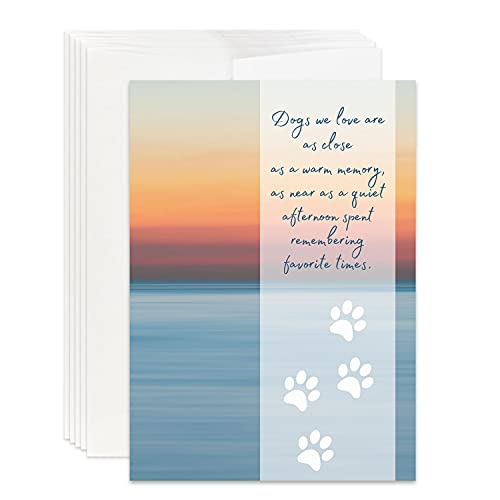 Simply Uncaged Christian Gifts Pet Loss Sympathy Card Gift for Pet Loss, Pet Sympathy Gift for Dogs, Cats (Pack of 12) - size: Pack of 12