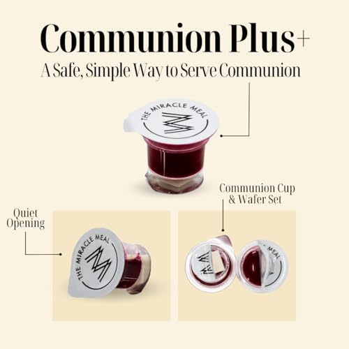 Miracle Meal Prefilled Communion Plus Gluten Free Cups & Wafer Set