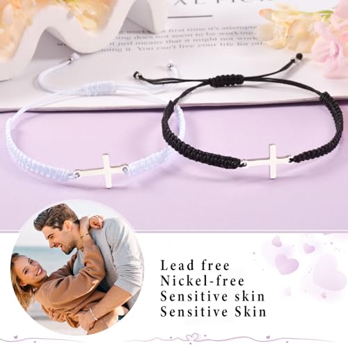 BOCHOI Easter Gifts for First Holy Communion Bracelets Gifts for Women