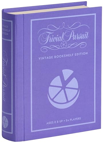 WS Game Company Trivial Pursuit Vintage Bookshelf Edition Trivia Board Game