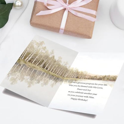 Christian Birthday Card Gift With Scripture for Men Women - style: AM-447