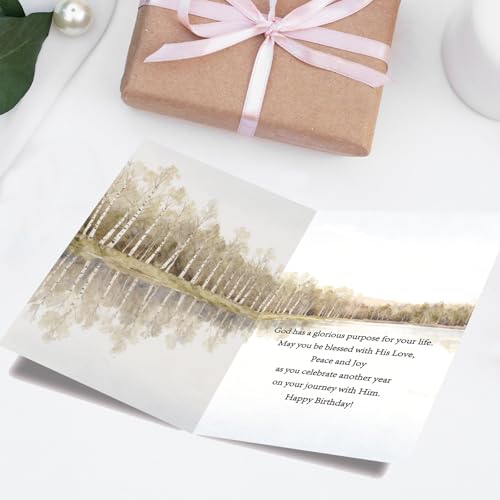 Christian Birthday Card Gift With Scripture for Men Women - style: AM-447