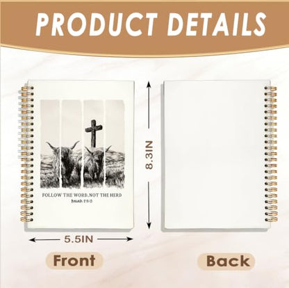 Bible Journal for Women,Bible Nnotebook,Gifts for Christian Women - color: Christian Gifts Journal-white