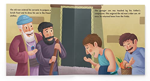 My First Illustrated Bible Story: The Prodigal Son - English / Popular Stories from Bible / Easy to Understand Children Books with Pictures / Child-friendly (My First Bible Stories)