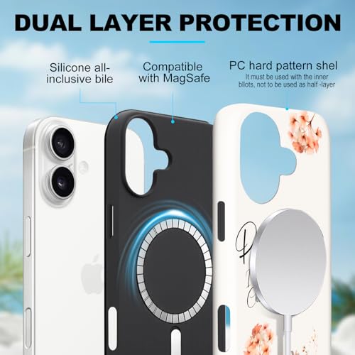 Magnetic for iPhone 16 Cute Christian Phone Case, Bible - color: Bible, size: iPhone 16