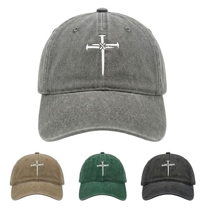 Funny Embroidered Baseball Cap Unisex - color: Pigment Gray1