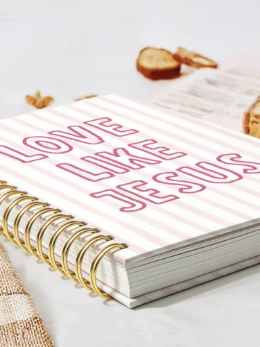 Christian Jesus Notebook Journal,Christian Gifts for Women(Pink) - color: LOVE LIKE JESUS-pink