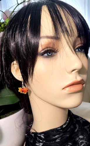 DianaL Boutique Silvertone Rhodium Plated Beautiful Tropical Fish Goldfish Earrings Dangle with a Gift Box …